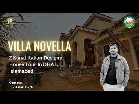 Villa Novella – 2 Kanal Italian Dream Home